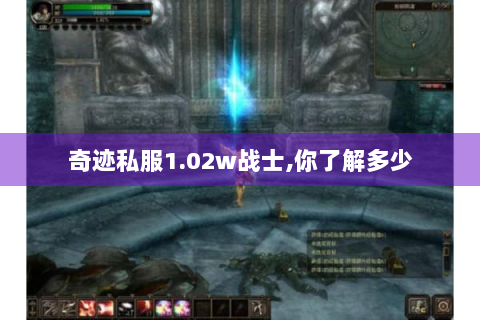 奇迹私服1.02w战士,你了解多少