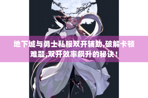 地下城与勇士私服双开辅助,破解卡顿难题,双开效率飙升的秘诀！