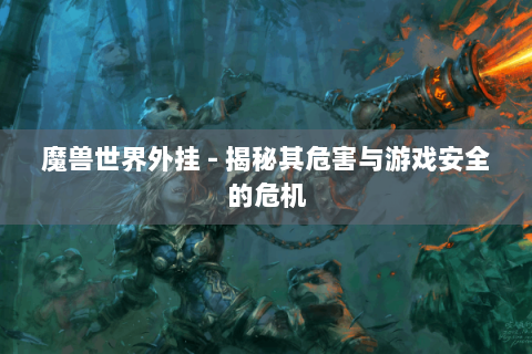 魔兽世界外挂 - 揭秘其危害与游戏安全的危机