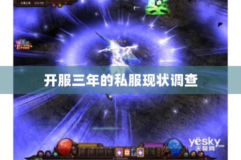 开服三年的私服现状调查