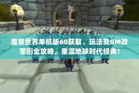 魔兽世界单机版60获取、玩法及GM改军衔全攻略，重温地球时代经典！