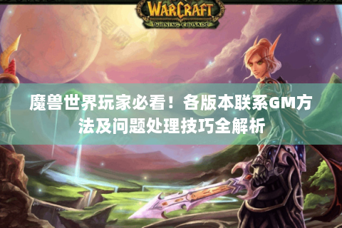 魔兽世界玩家必看！各版本联系GM方法及问题处理技巧全解析