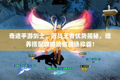 奇迹手游剑士，近战王者优势揭秘，培养搭配攻略助你战场称霸！