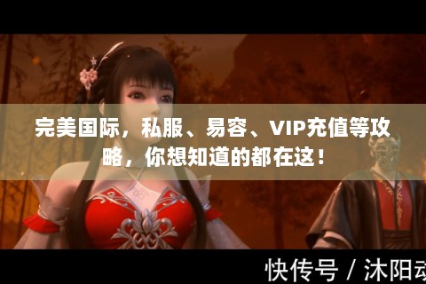 完美国际，私服、易容、VIP充值等攻略，你想知道的都在这！