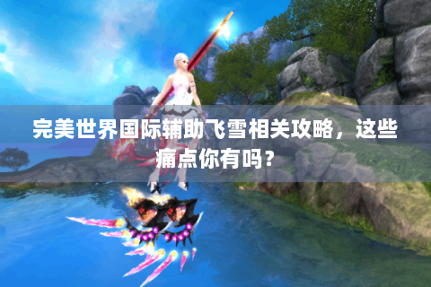 完美世界国际辅助飞雪相关攻略，这些痛点你有吗？