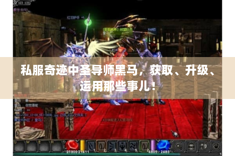 私服奇迹中圣导师黑马，获取、升级、运用那些事儿！