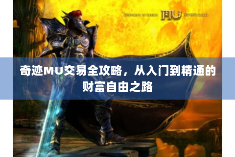 奇迹MU交易全攻略，从入门到精通的财富自由之路