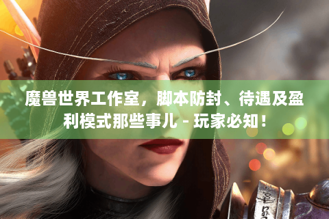魔兽世界工作室，脚本防封、待遇及盈利模式那些事儿 - 玩家必知！