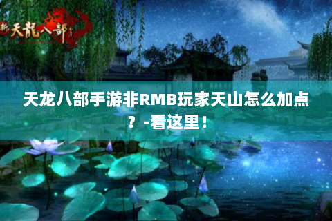 天龙八部手游非RMB玩家天山怎么加点？-看这里！