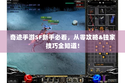 奇迹手游SF新手必看，从零攻略&独家技巧全知道！