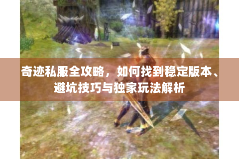 奇迹私服全攻略，如何找到稳定版本、避坑技巧与独家玩法解析