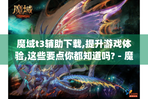 魔域t3辅助下载,提升游戏体验,这些要点你都知道吗? - 魔域t3辅助