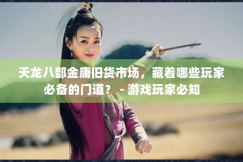 天龙八部金庸旧货市场，藏着哪些玩家必备的门道？ - 游戏玩家必知