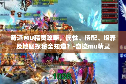 奇迹MU精灵攻略，属性、搭配、培养及地图探秘全知道？-奇迹mu精灵