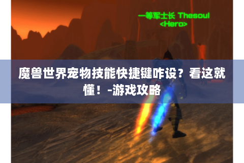 魔兽世界宠物技能快捷键咋设？看这就懂！-游戏攻略