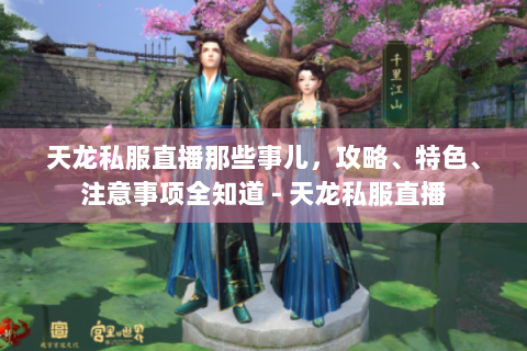 天龙私服直播那些事儿，攻略、特色、注意事项全知道 - 天龙私服直播