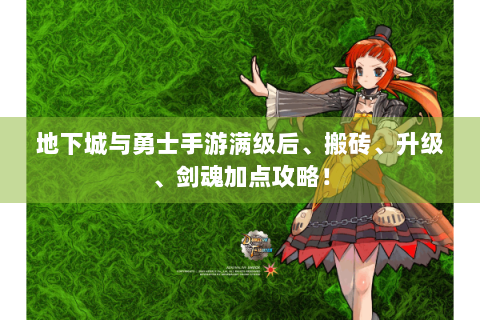 地下城与勇士手游满级后、搬砖、升级、剑魂加点攻略！