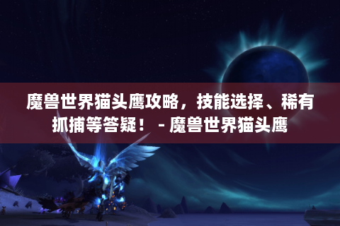 魔兽世界猫头鹰攻略，技能选择、稀有抓捕等答疑！ - 魔兽世界猫头鹰