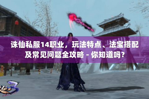 诛仙私服14职业，玩法特点、法宝搭配及常见问题全攻略 - 你知道吗？