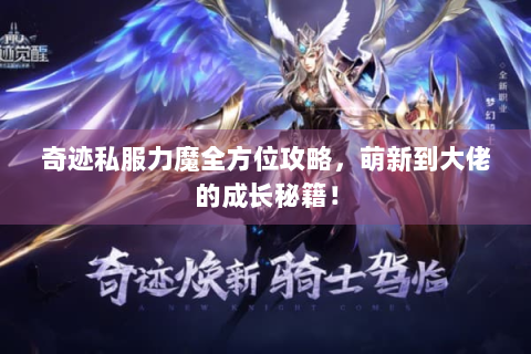 奇迹私服力魔全方位攻略，萌新到大佬的成长秘籍！