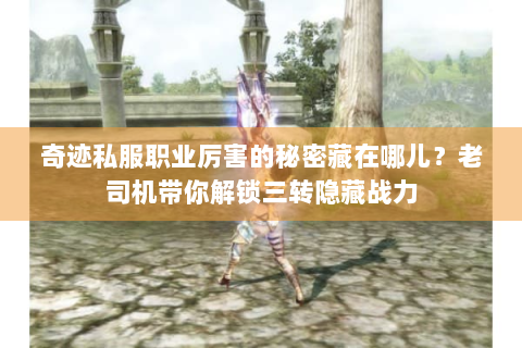 奇迹私服职业厉害的秘密藏在哪儿？老司机带你解锁三转隐藏战力