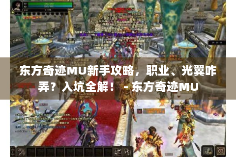 东方奇迹MU新手攻略，职业、光翼咋弄？入坑全解！ - 东方奇迹MU