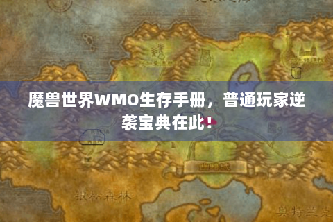 魔兽世界WMO生存手册，普通玩家逆袭宝典在此！