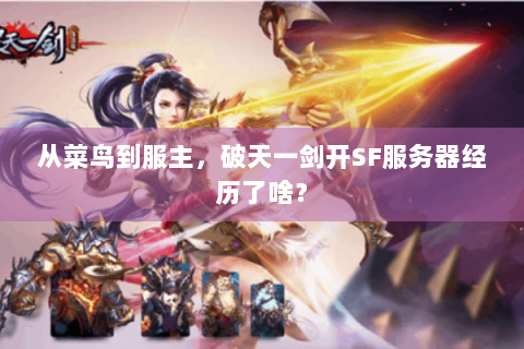 从菜鸟到服主，破天一剑开SF服务器经历了啥？