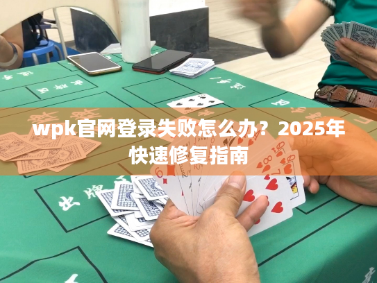 wpk官网登录失败怎么办？2025年快速修复指南