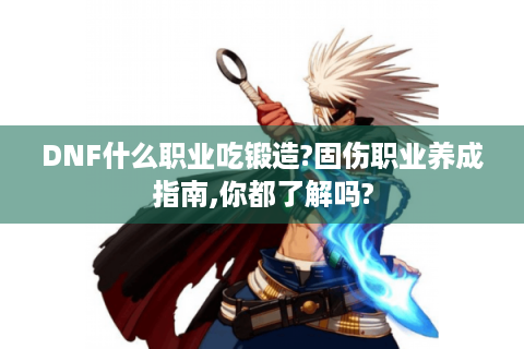 DNF什么职业吃锻造?固伤职业养成指南,你都了解吗?