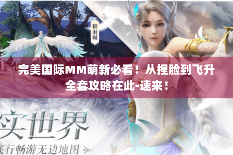 完美国际MM萌新必看！从捏脸到飞升全套攻略在此-速来！
