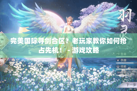 完美国际寻剑合区？老玩家教你如何抢占先机！ - 游戏攻略