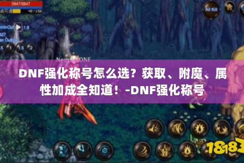 DNF强化称号怎么选？获取、附魔、属性加成全知道！-DNF强化称号