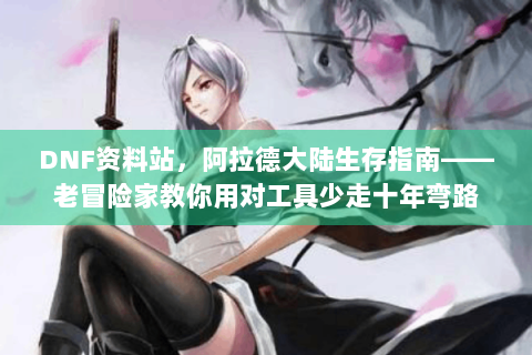 DNF资料站，阿拉德大陆生存指南——老冒险家教你用对工具少走十年弯路