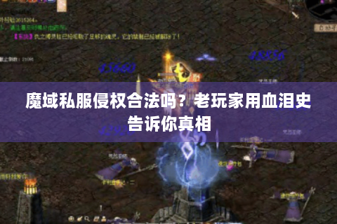 魔域私服侵权合法吗？老玩家用血泪史告诉你真相