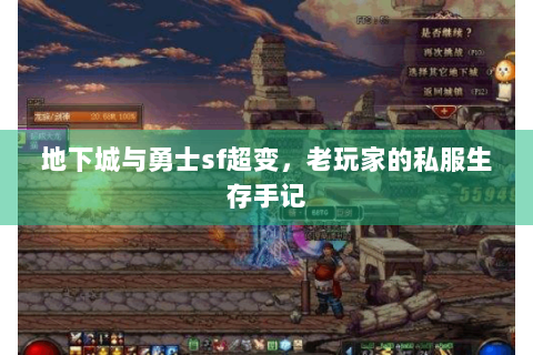地下城与勇士sf超变，老玩家的私服生存手记