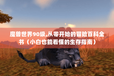 魔兽世界90级,从零开始的冒险百科全书（小白也能看懂的生存指南）