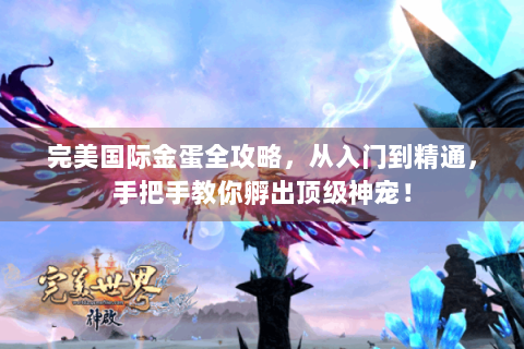 完美国际金蛋全攻略，从入门到精通，手把手教你孵出顶级神宠！