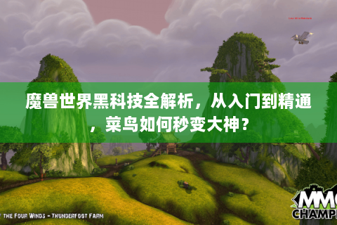 魔兽世界黑科技全解析，从入门到精通，菜鸟如何秒变大神？