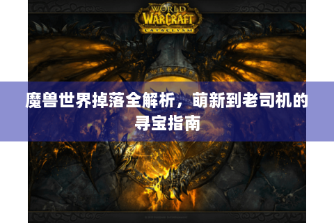 魔兽世界掉落全解析，萌新到老司机的寻宝指南