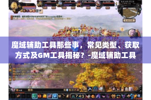 魔域辅助工具那些事，常见类型、获取方式及GM工具揭秘？-魔域辅助工具