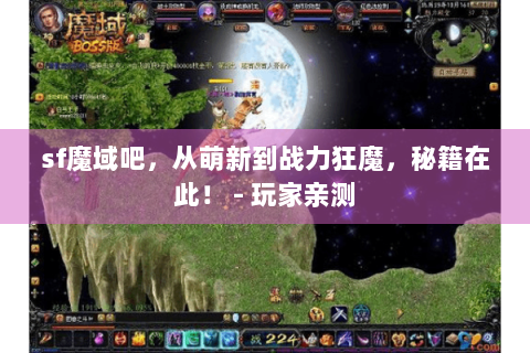 sf魔域吧，从萌新到战力狂魔，秘籍在此！ - 玩家亲测