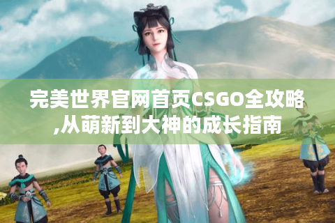 完美世界官网首页CSGO全攻略,从萌新到大神的成长指南