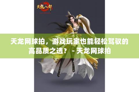 天龙网球拍，游戏玩家也能轻松驾驭的高品质之选？ - 天龙网球拍