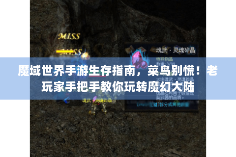 魔域世界手游生存指南，菜鸟别慌！老玩家手把手教你玩转魔幻大陆
