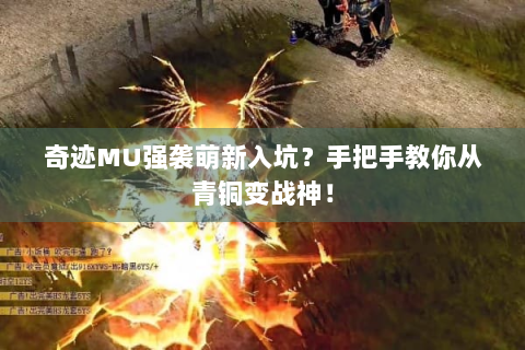 奇迹MU强袭萌新入坑？手把手教你从青铜变战神！