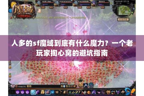 人多的sf魔域到底有什么魔力？一个老玩家掏心窝的避坑指南