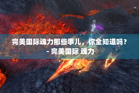 完美国际魂力那些事儿，你全知道吗？ - 完美国际 魂力