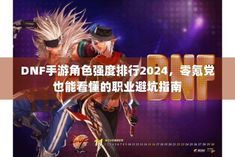 DNF手游角色强度排行2024，零氪党也能看懂的职业避坑指南