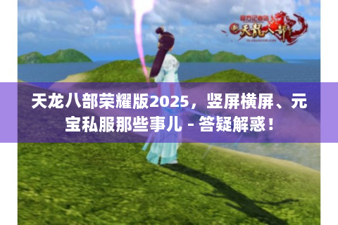 天龙八部荣耀版2025，竖屏横屏、元宝私服那些事儿 - 答疑解惑！